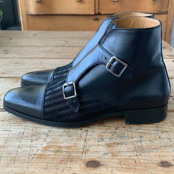 Ron White Monk strap Chukka Ankle Boot - Picture 5 of 12